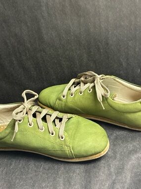 FeelBarefoot Aintap Earthing Shoes EU 41 Minimalist Nubuck Leather Lace Up
